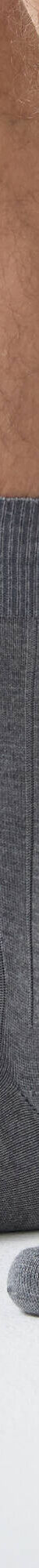 Chaussettes en côtes laine et soie - la paire (anthracite) Chaussettes en côtes laine et soie - la paire (anthracite)